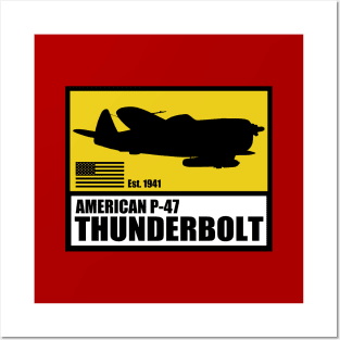 P-47 Thunderbolt Posters and Art